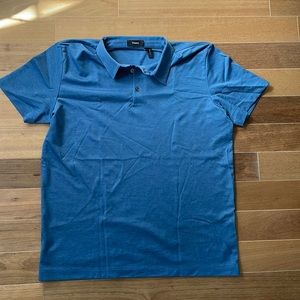 Theory work polo lightly used.